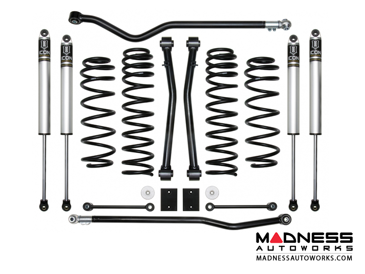 Jeep Wrangler JL Suspension System 2.5" Stage 3 MADNESS Autoworks